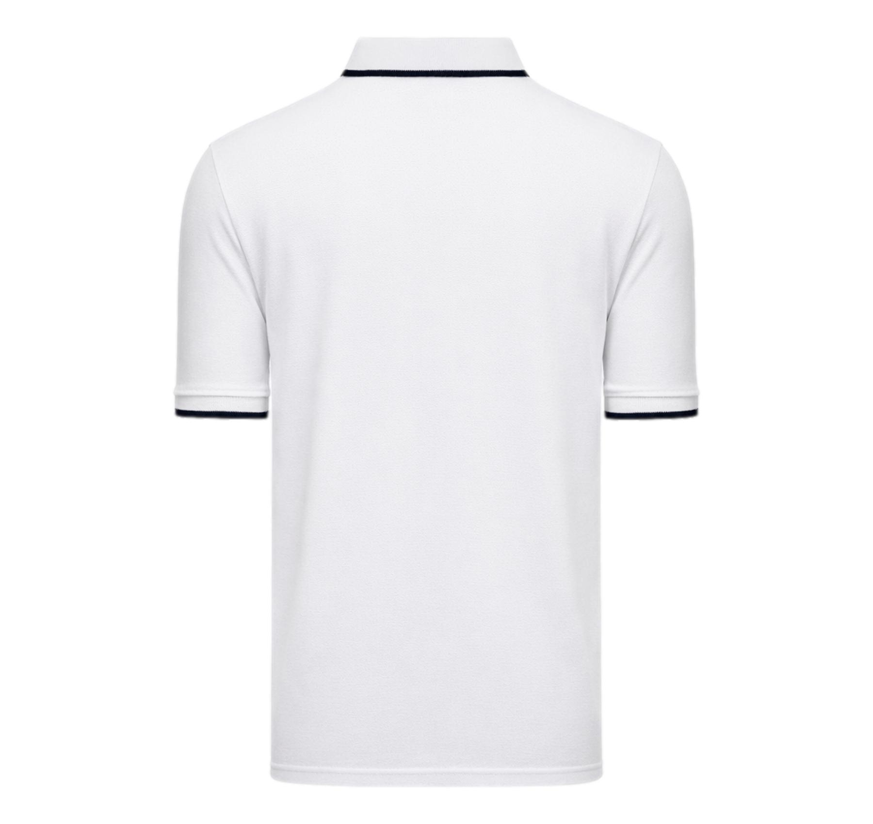 AERONAUTICA MILITARE Polo Uomo in Piqué di Cotone 261PO1308UP00082 Colore Bianco