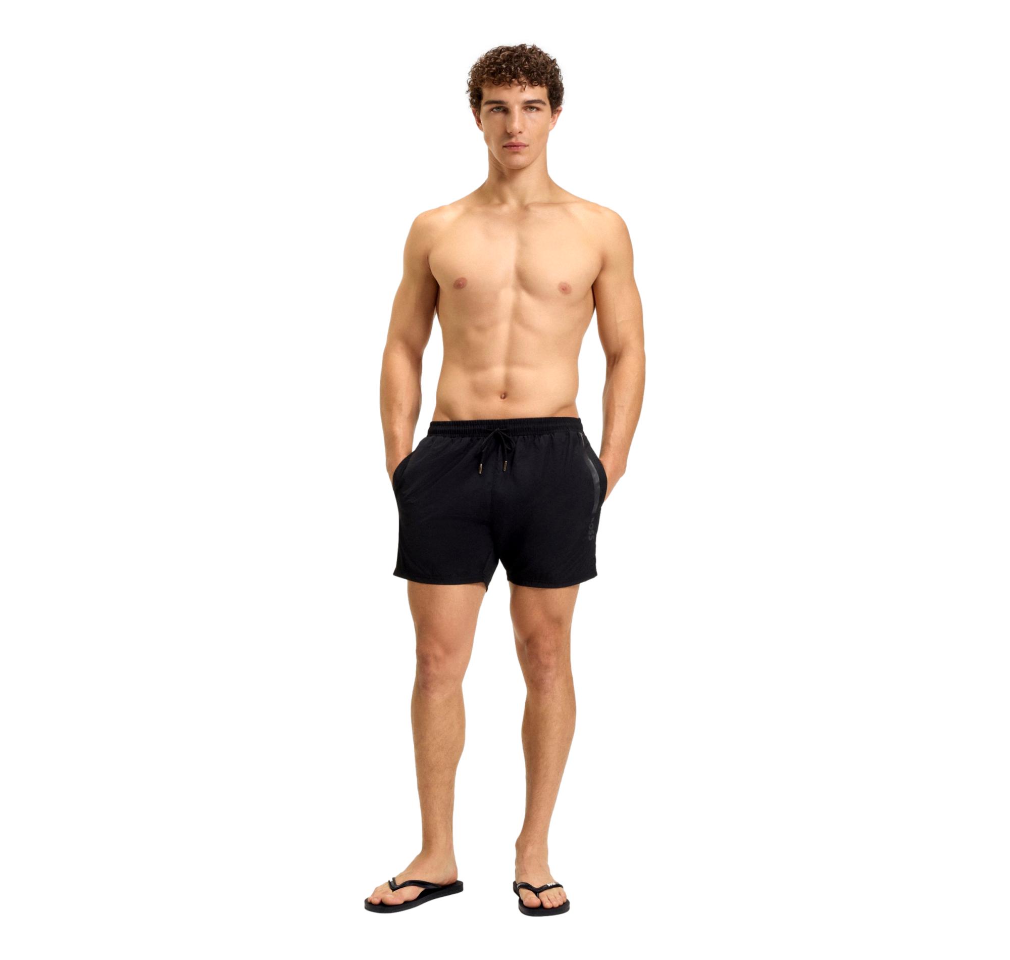 BOSS Infradito Uomo Con Dettaglio Logo In Contrasto Tracy Thng rblg N 50498208 Colore Nero