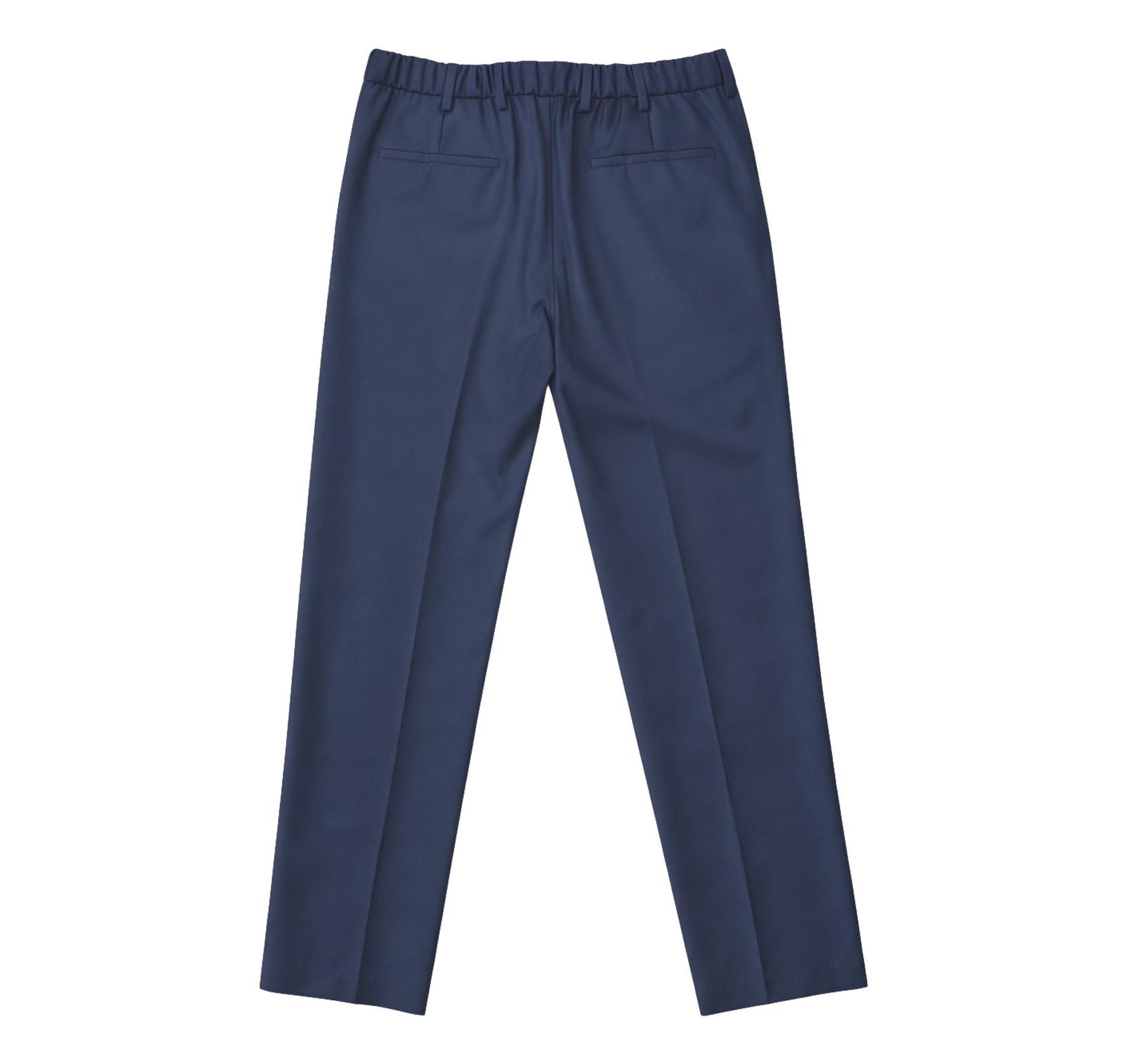 ROY ROBSON Pantalone Uomo Blu Slim Fit 5038 Lana Stretch Elegante Cerimonia