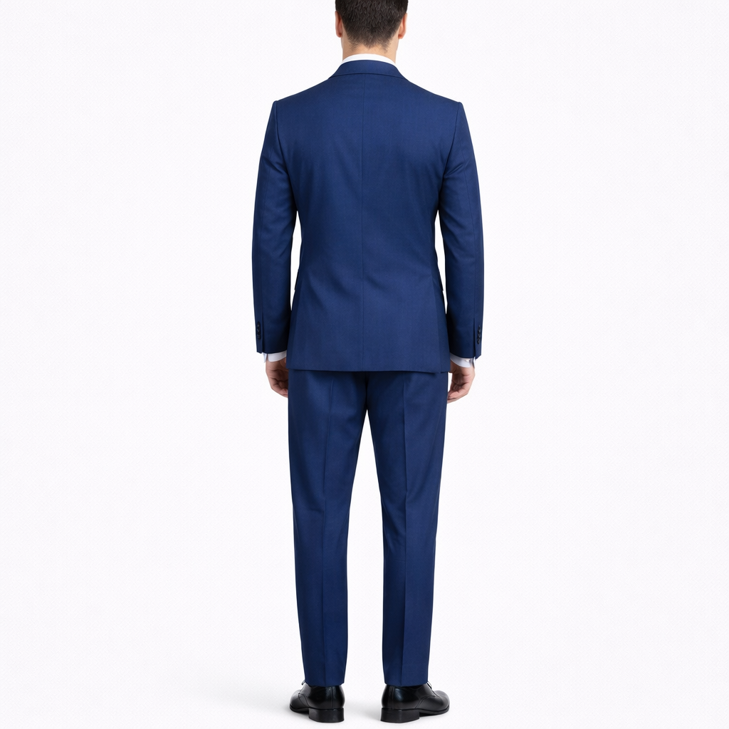 SIMBOLS Abito Uomo Drop 8 Super Slim Fit Blu Royal A10700