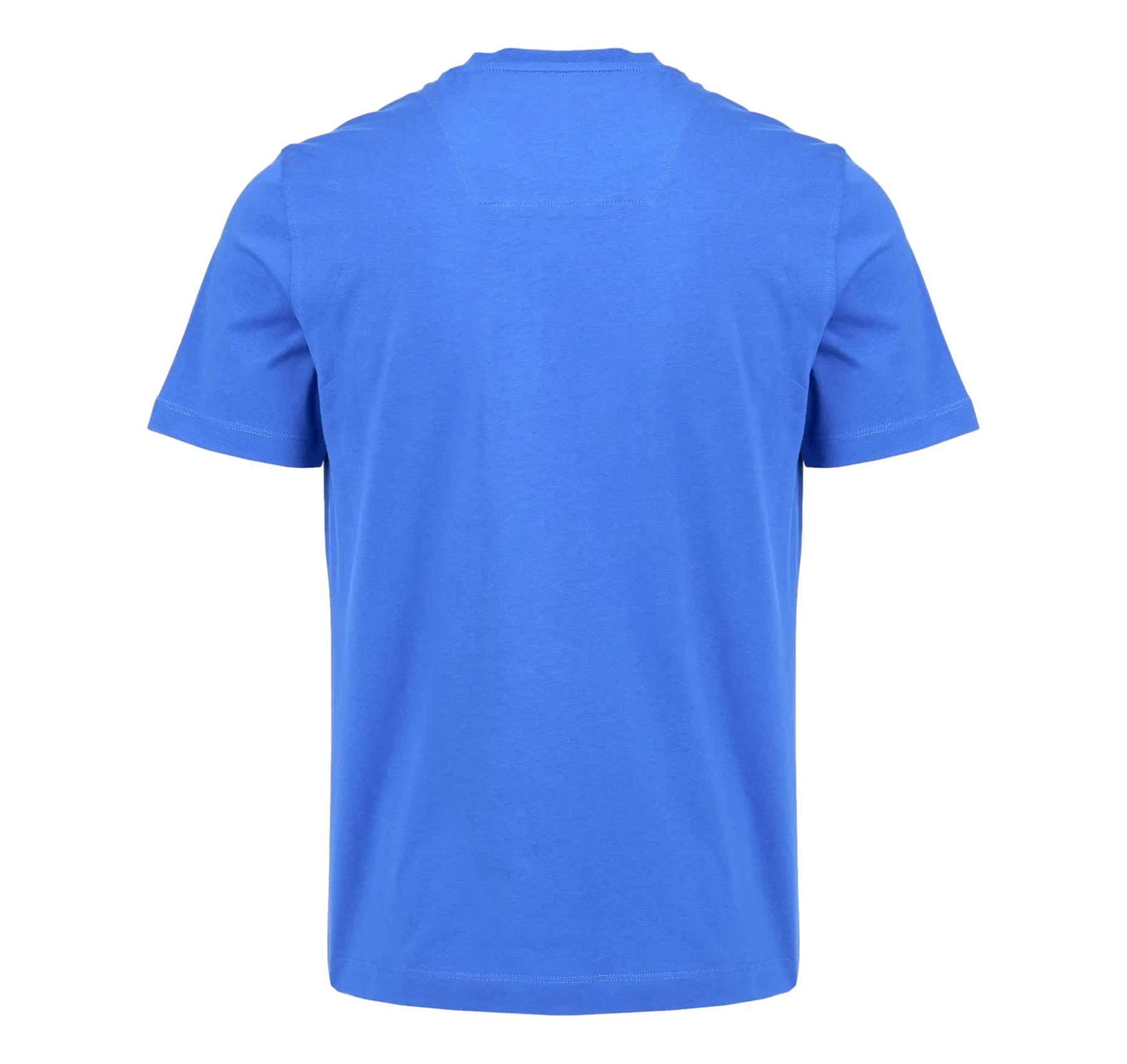 AERONAUTICA MILITARE T Shirt Uomo Girocollo Basica Manica Corta 261TS1580UJ00372 Colore Azzurro