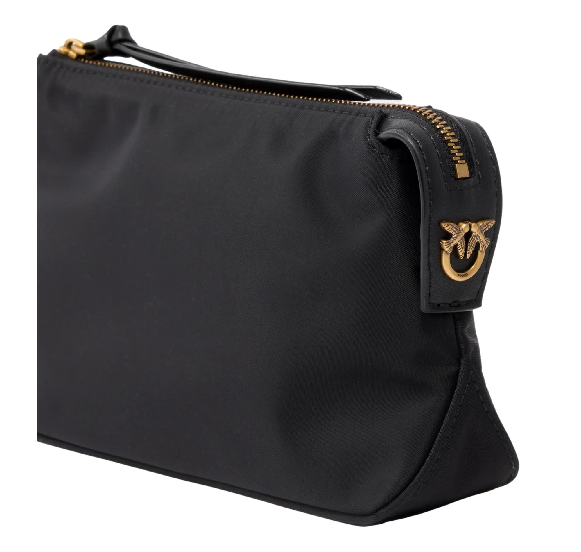 PINKO Beauty Case Donna Mini In Nylon 106219 Z99Q Colore Nero