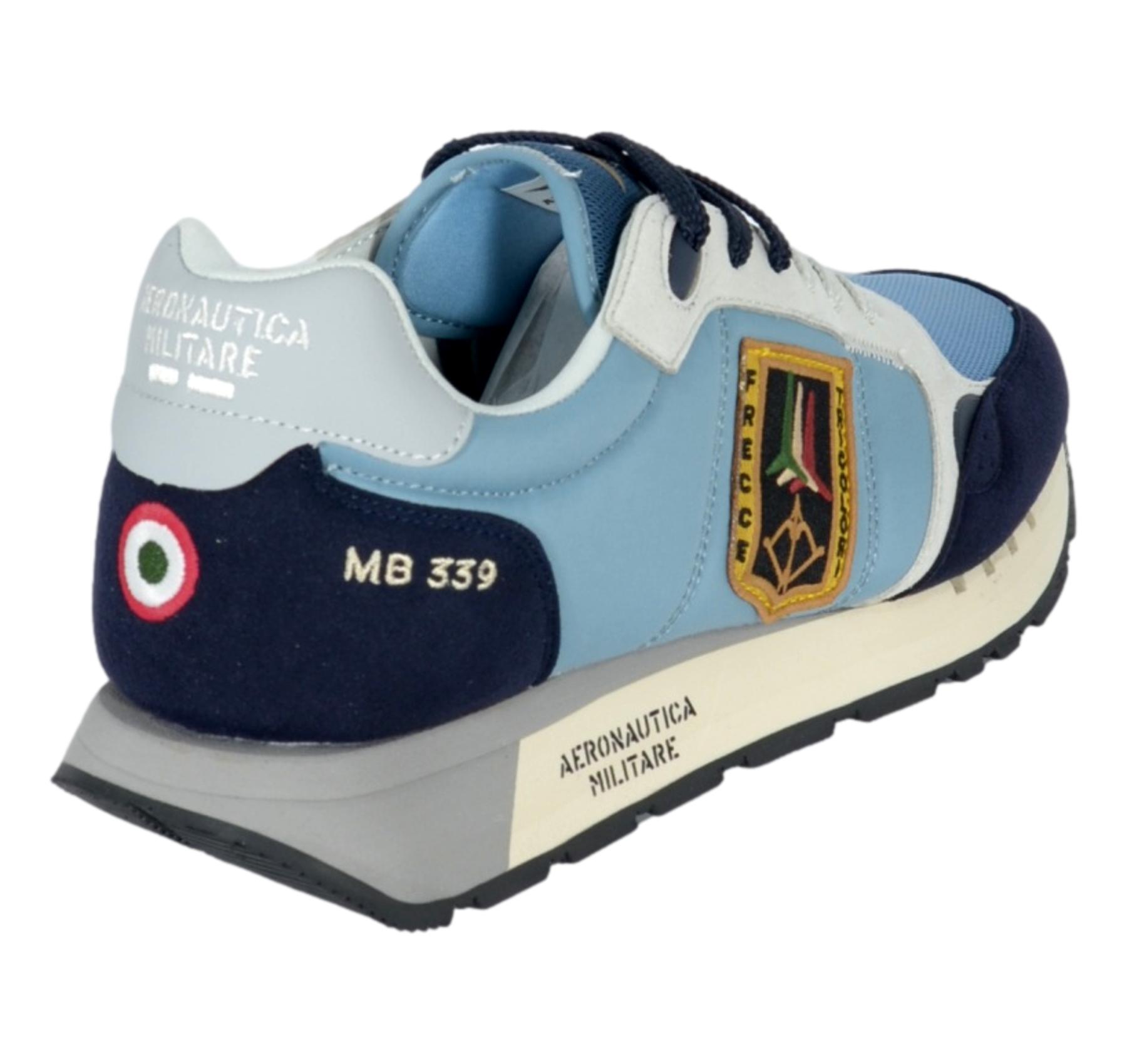 AERONAUTICA MILITARE Sneakers Uomo Running Frecce Tricolori SC0292 943682 Azzurro