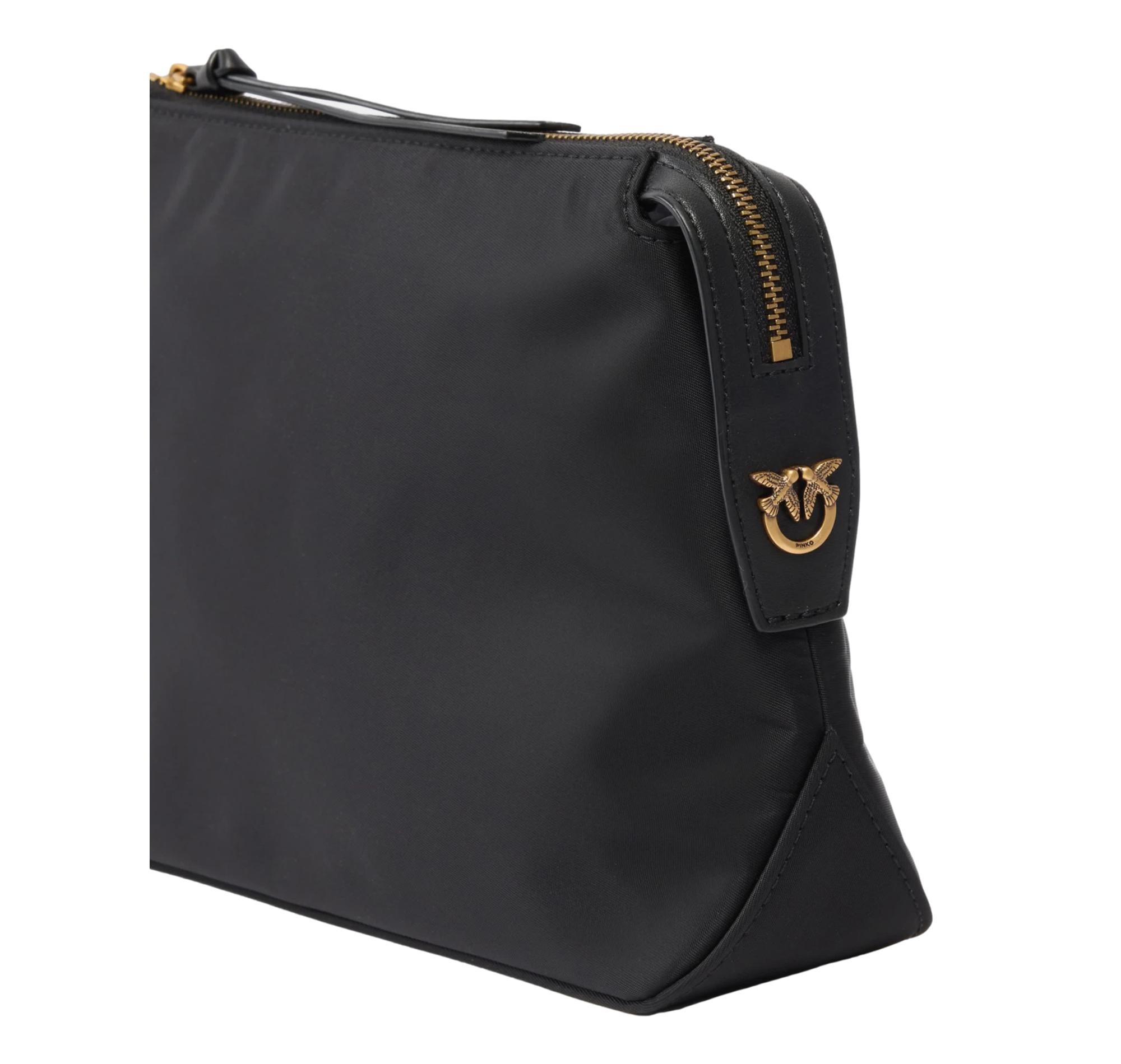 PINKO Beauty Case Donna Classic In Nylon 106204 Z99Q Colore Nero