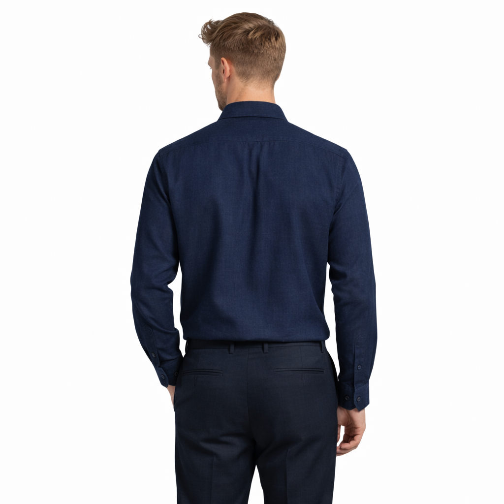 BOSS Camicia Uomo Lino Regular Fit Button Down Blu 50556077 H-LIAM-BD-E-C1-261