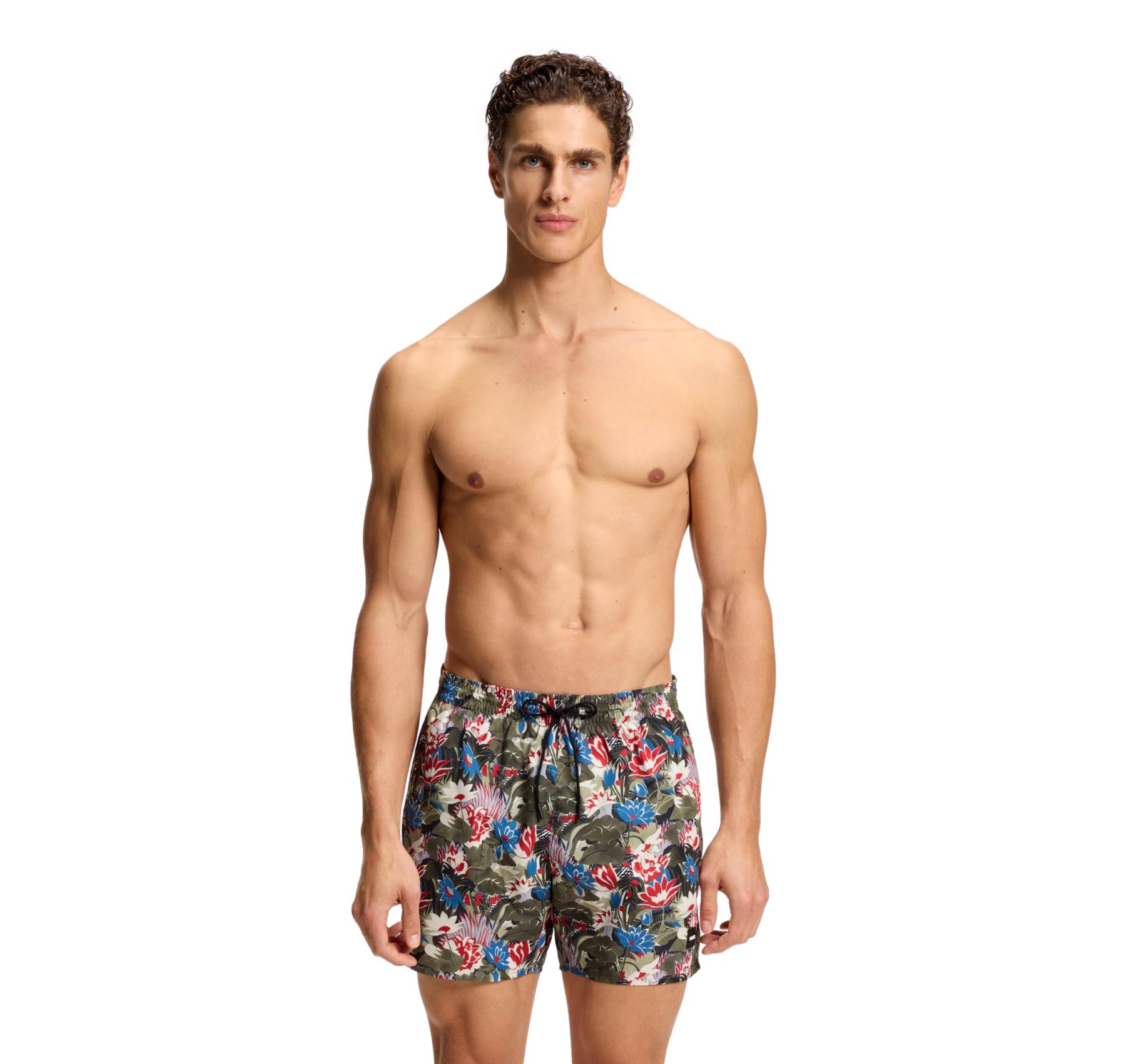 BOSS Costume Uomo Con Stampa All Over Piranha 50508844 Colore Verde