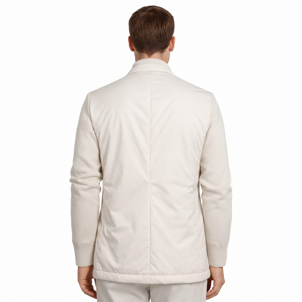 BOSS Giacca Uomo P-HANRY-HYBRID-243F 50521614 Avorio Performance Imbottita