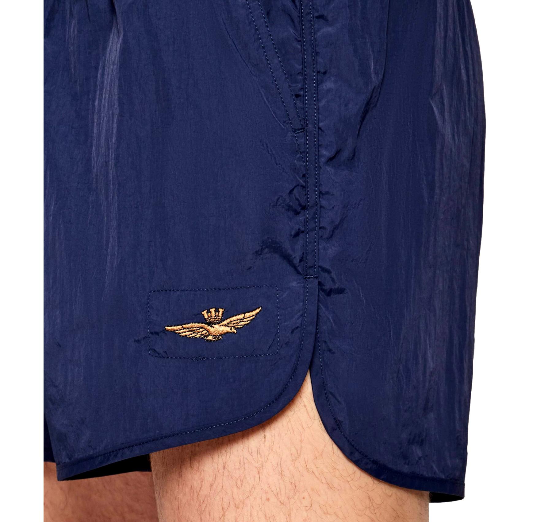 AERONAUTICA MILITARE Costume Uomo Ripiegabile Con Aquila BW0231UCT04311 Colore Blu Scuro