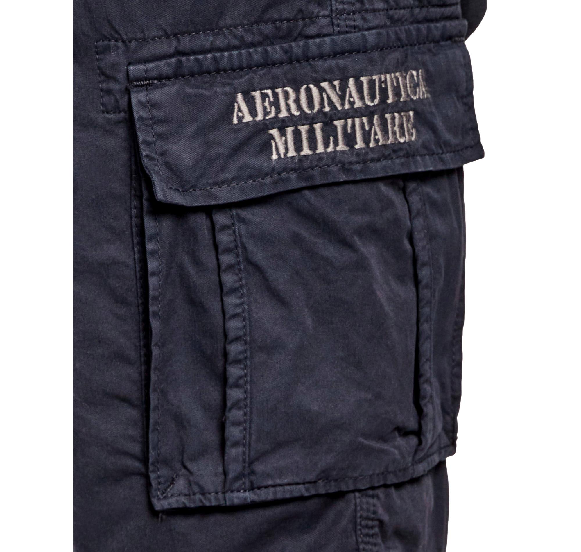 AERONAUTICA MILITARE Bermuda Uomo Cargo BE0066UCT01122 Colore Blu