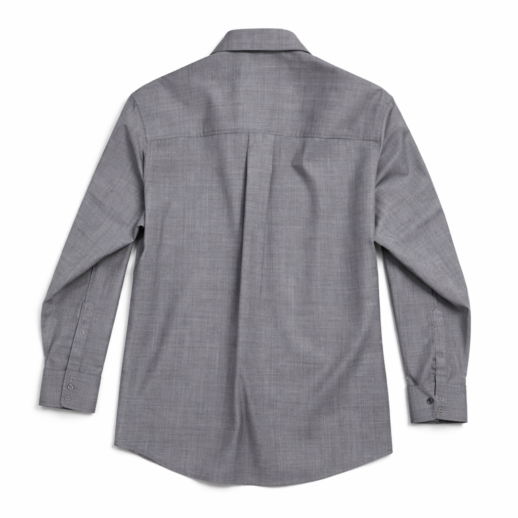 BOSS Sovracamicia Uomo Relaxed Fit In Lana Vergine Lavabile P Carper OS WG 262 50561628 Colore Grigio