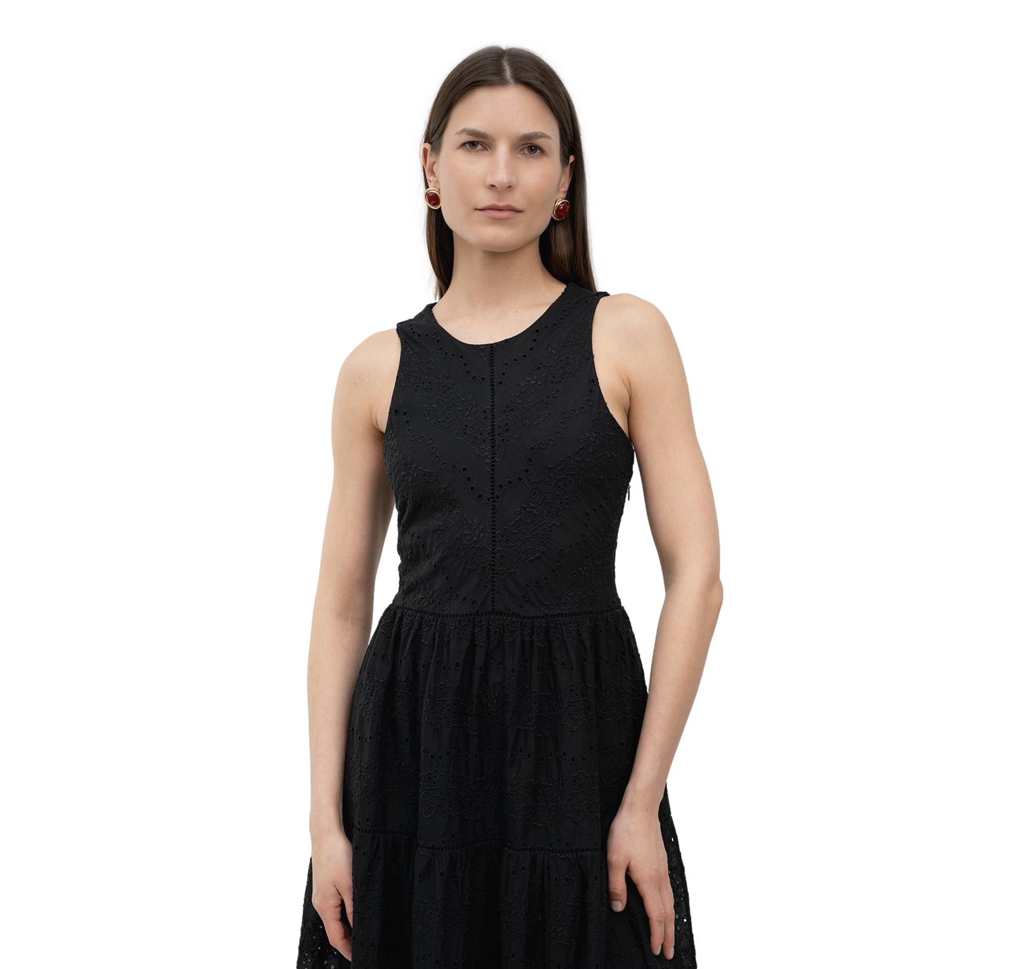 BOSS Abito Donna In Pizzo C Denvia 50559080 Colore Nero