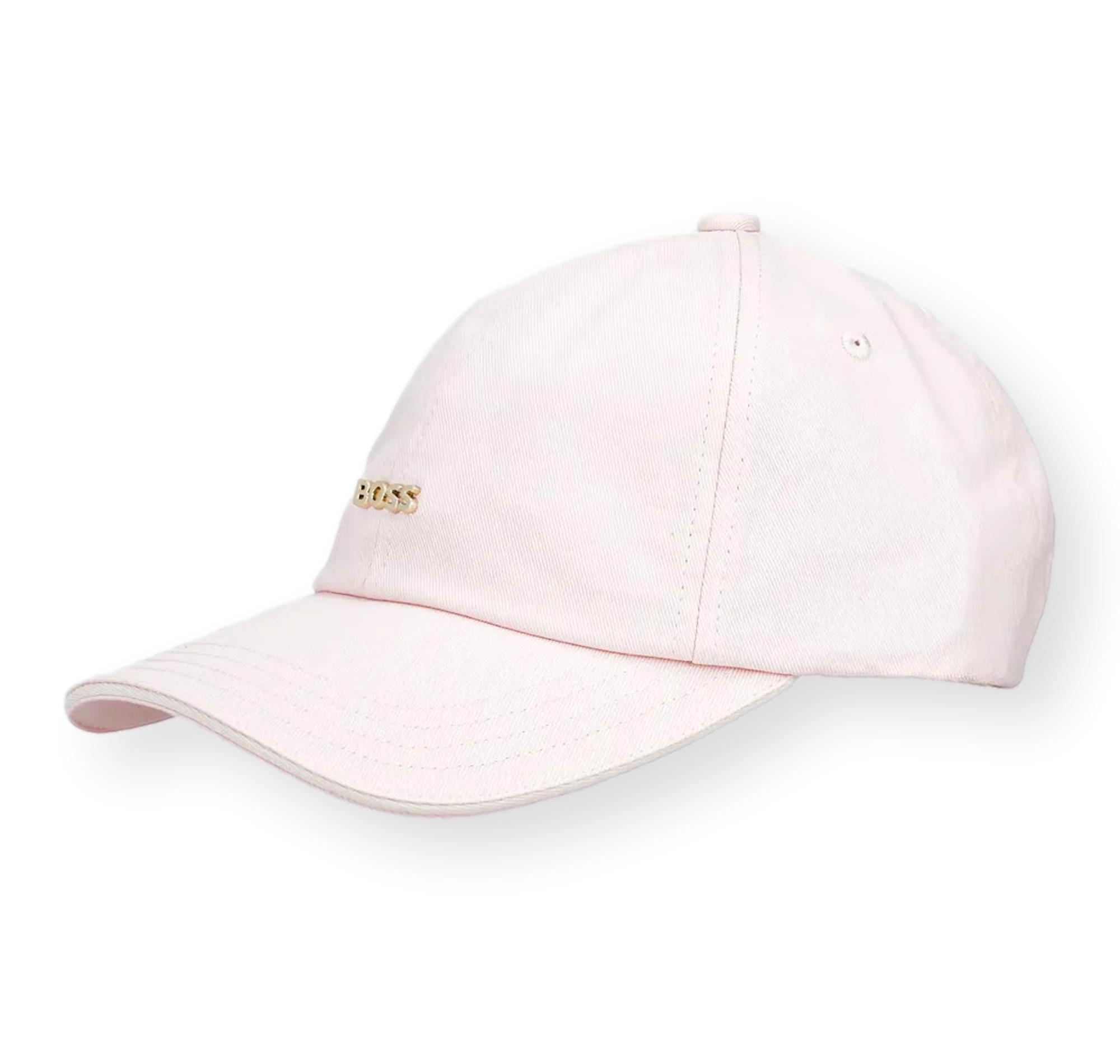 BOSS Cappellino Donna In Twill Di Cotone Con Logo In Metallo Regolabile Ari ME 50533367 Colore Rosa