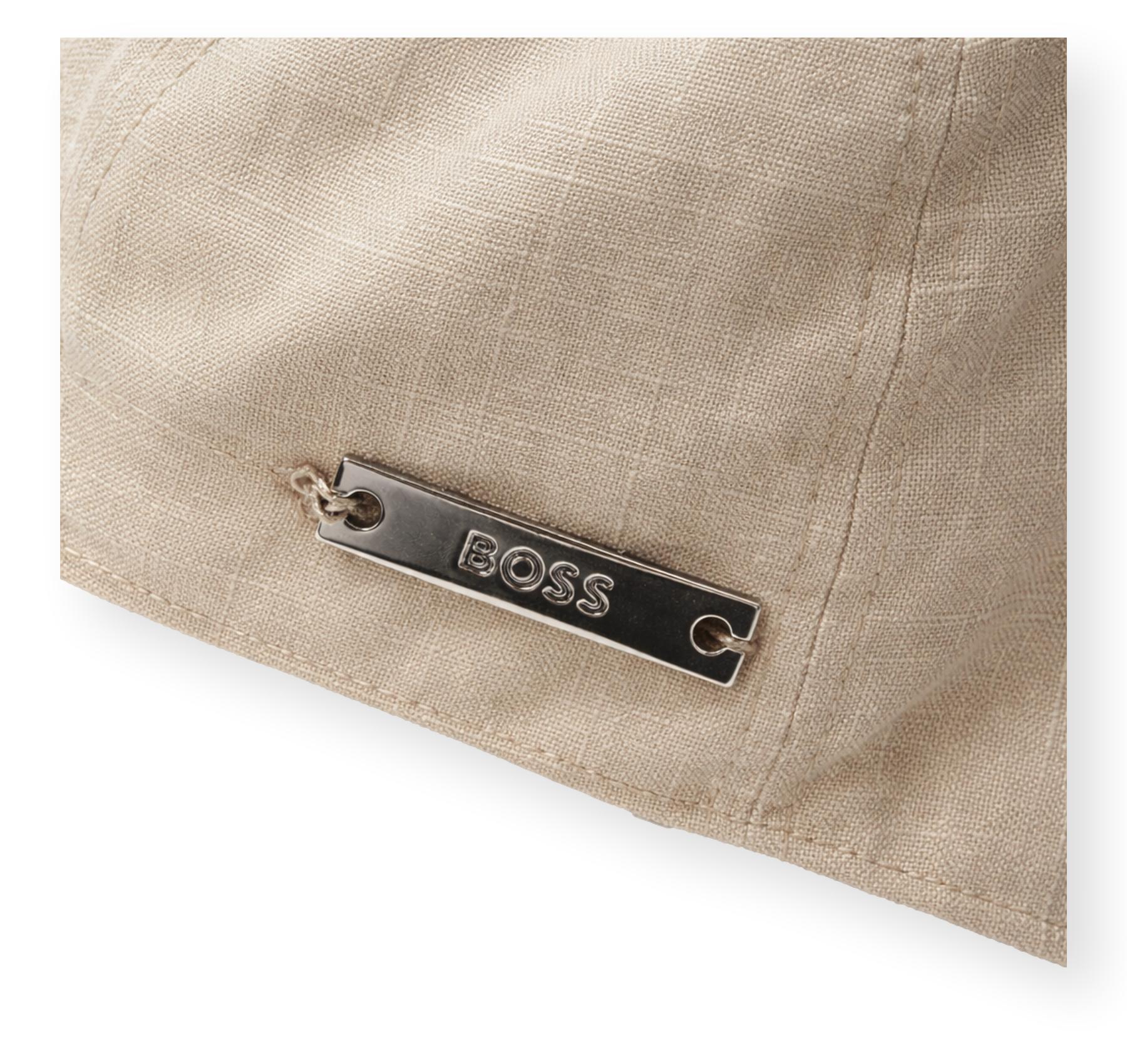 BOSS Coppola Uomo Con Logo In Metallo Trystan LN 50560351 Colore Beige