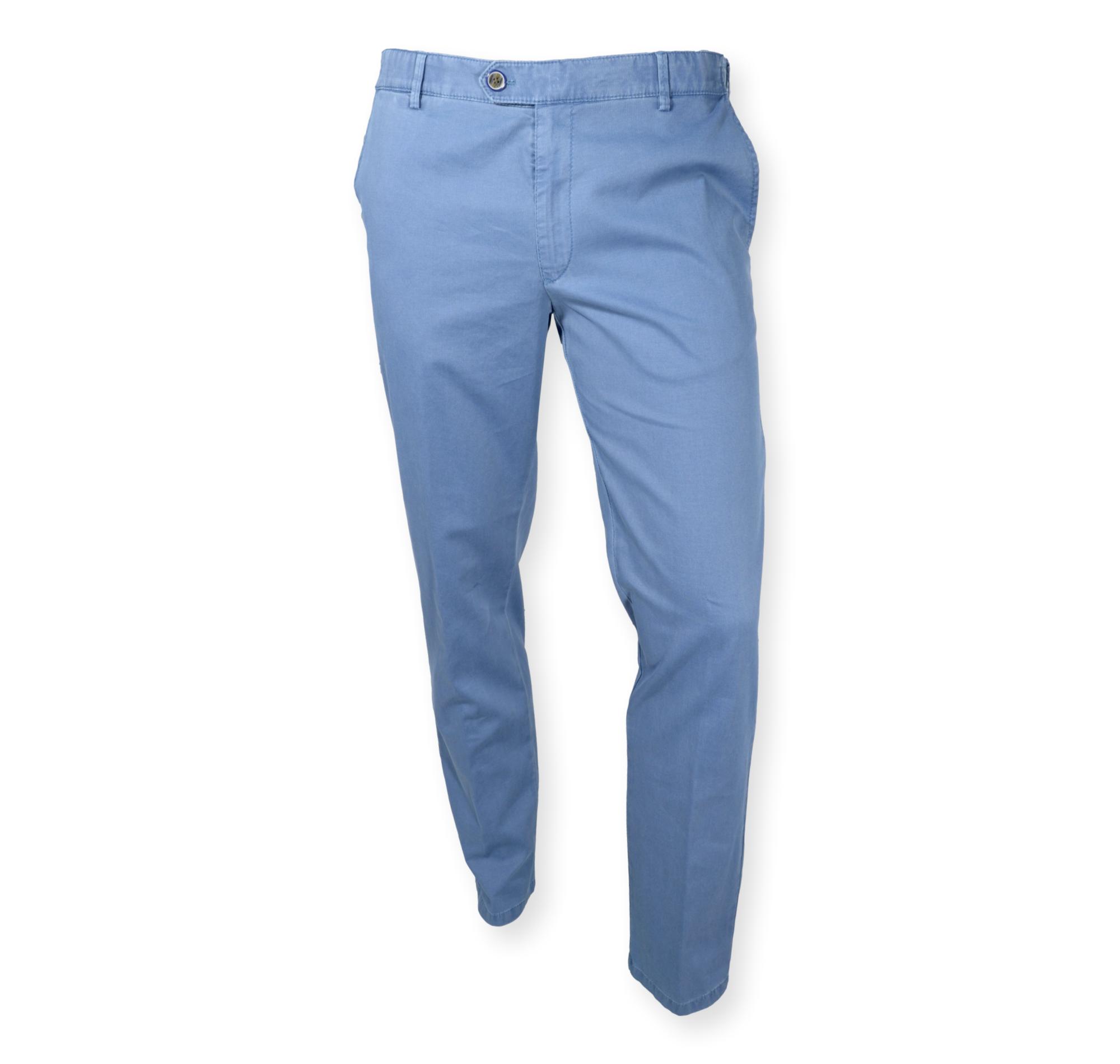 MEYER Pantalone Uomo Flex Micro Cotton OSLO 1-5080/16 Colore Blu Chiaro
