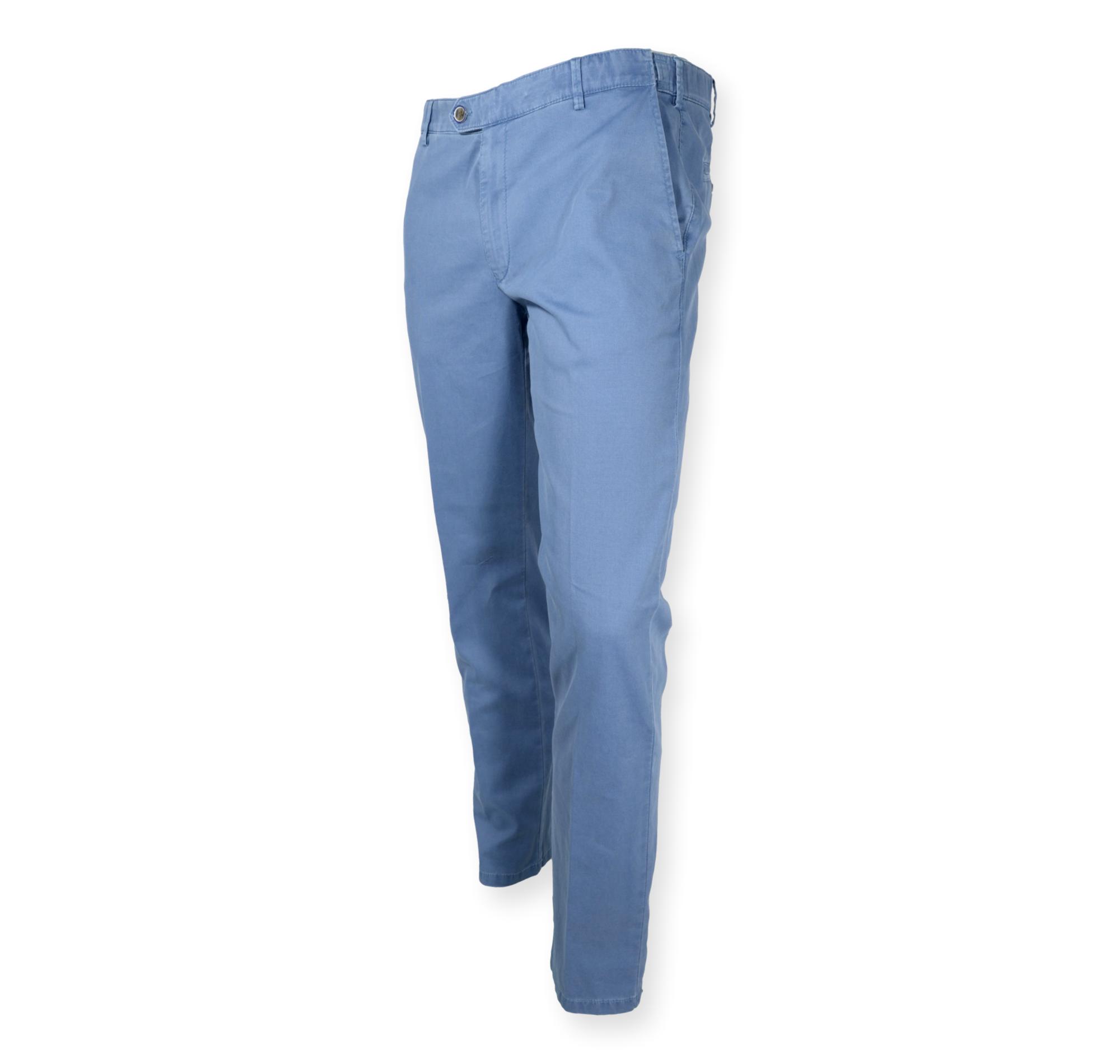 MEYER Pantalone Uomo Flex Micro Cotton OSLO 1-5080/16 Colore Blu Chiaro