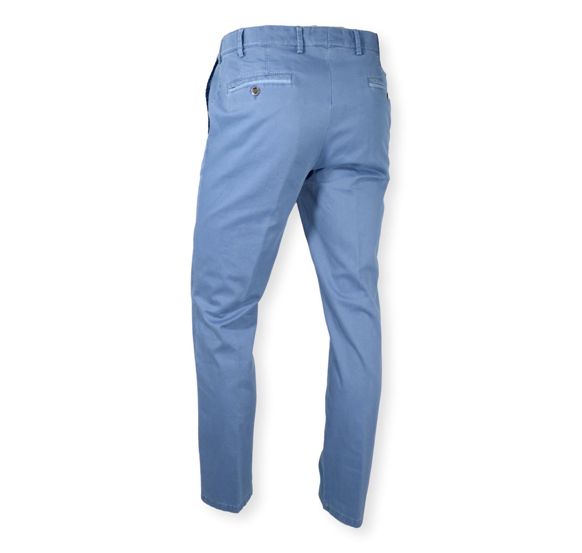 MEYER Pantalone Uomo Flex Micro Cotton OSLO 1-5080/16 Colore Blu Chiaro
