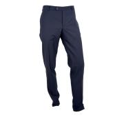 ZANELLA PANTALONE UOMO FRESCO DI PURA LANA MOD. 111384 BART/D COLORE BLU