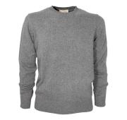 CASHMERE COMPANY Maglia Uomo Girocollo Lana e Cashmere 126 IU204711 Colore Grigio