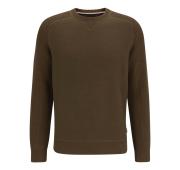 BOSS Maglione Uomo Regular Fit In Cotone e Lana Matero 505072 Marrone