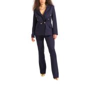 LISA KOTT Tailleur Donna Linea Curvy Style LK2092 Colore Blu