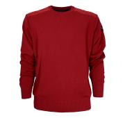 PAUL SHARK YACHTING Maglia Uomo Girocollo Con Toppe C0P1026 813 Colore Bordo