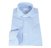 XACUS Camicia Uomo Tessuto Active Shirt 61618002 Colore Rigato Celeste