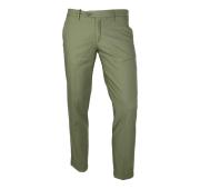 RH RES HOMINE Pantalone Uomo Elasticizzato Modello Thomas C TA03 P/E Colore Verde