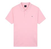 PAUL SHARK Polo Cotone Organico Pique Con Shark Badge C0P1013 113 Colore Rosa