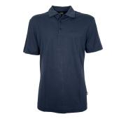 BOSS Polo Uomo in lyocell Con Logo Ricamato 50508830 Colore Blu
