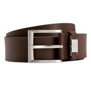 BOSS Cintura Connio in Pelle Brandizzato Sul Passante 50475116 Marrone