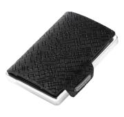MONDRAGHI Elegance Mini Wallet in Pelle Protezione RFID Colore Nero