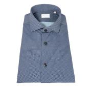 XACUS Camicia Fantasia Armaturato Active Shirt 71623002 Colore Blu