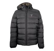 AERONAUTICA MILITARE Giubbino Imbottito Uomo Con Cappuccio AB2184 Colore Nero