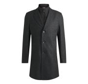 BOSS Cappotto Slim Fit Interno Rimovibile Zip Modello H-Hyde-Bib-234 50528177 Colore Nero