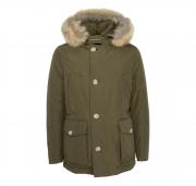 WOOLRICH Giaccone Uomo Arctic Detachable Fur Anorak CFWOOU0484MRUT0001 Colore Verde