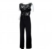 MAIDOMA luxury Abito Tuta Intera Donna MA302-1 Stoletta Abbinata