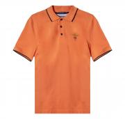 AERONAUTICA MILITARE Polo Basica in Cotone a Manica Corta PO1308 Colore Arancione