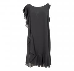 LISA KOTT Abito Donna Curvy Style Colore Nero 4548 Made in Italy