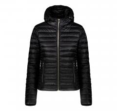 CIESSE PIUMINI Piumino Donna Carrie Light Down Hoody Nero Cappuccio
