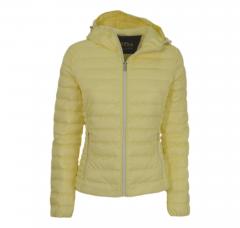 CIESSE PIUMINI Piumino Leggero Donna Carrie Light Down Hoody Jacket Colore Giallo