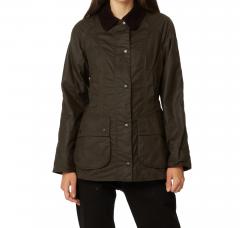 BARBOUR Giacca Donna Classic Beadnell Wax LWX0668OL71 Oliva Casual Elegante