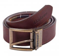 BARBOUR Cintura Uomo Reversible Tartan Leather Belt MAC0364TN11