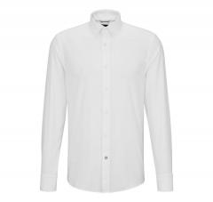 BOSS Camicia Uomo Botton Down C-HAL-BD-C1-223 50490412 Bianco