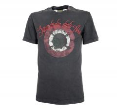 AERONAUTICA MILITARE T-Shirt Uomo Squadriglia Degli Assi TS2210 Colore Nero