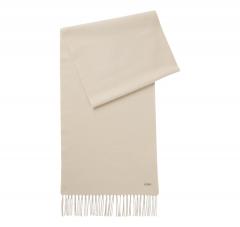 BOSS Sciarpa Donna In Lana Con Rivetto Con Logo Zesy 35 180 50517216 Colore Avorio