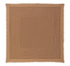 BOSS Foulard Donna Tessuto Fine Modal Seta Laik 50521800 Colore Beige Scuro 260