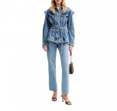 BOSS Giacca Di Jeans Donna C Chinched 50552472 Colore Blu Denim 431