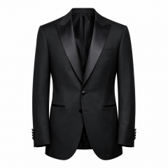 ROY ROBSON Giacca Smoking Uomo Colore Nero Slim Fit Stretch 5038