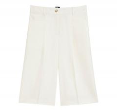 BOSS Bermuda Donna In Cotone E Lino Elegante C Talarina1 50559835 Colore Bianco