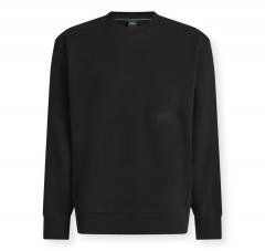BOSS Felpa Uomo Girocollo In Cotone SW Crewneck 50564103 Colore Nero